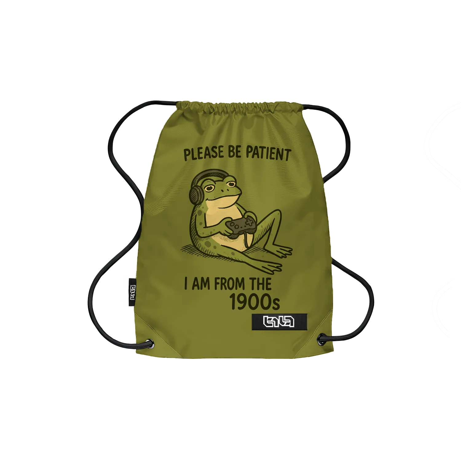 Drawstring Backpack Please Be Patient