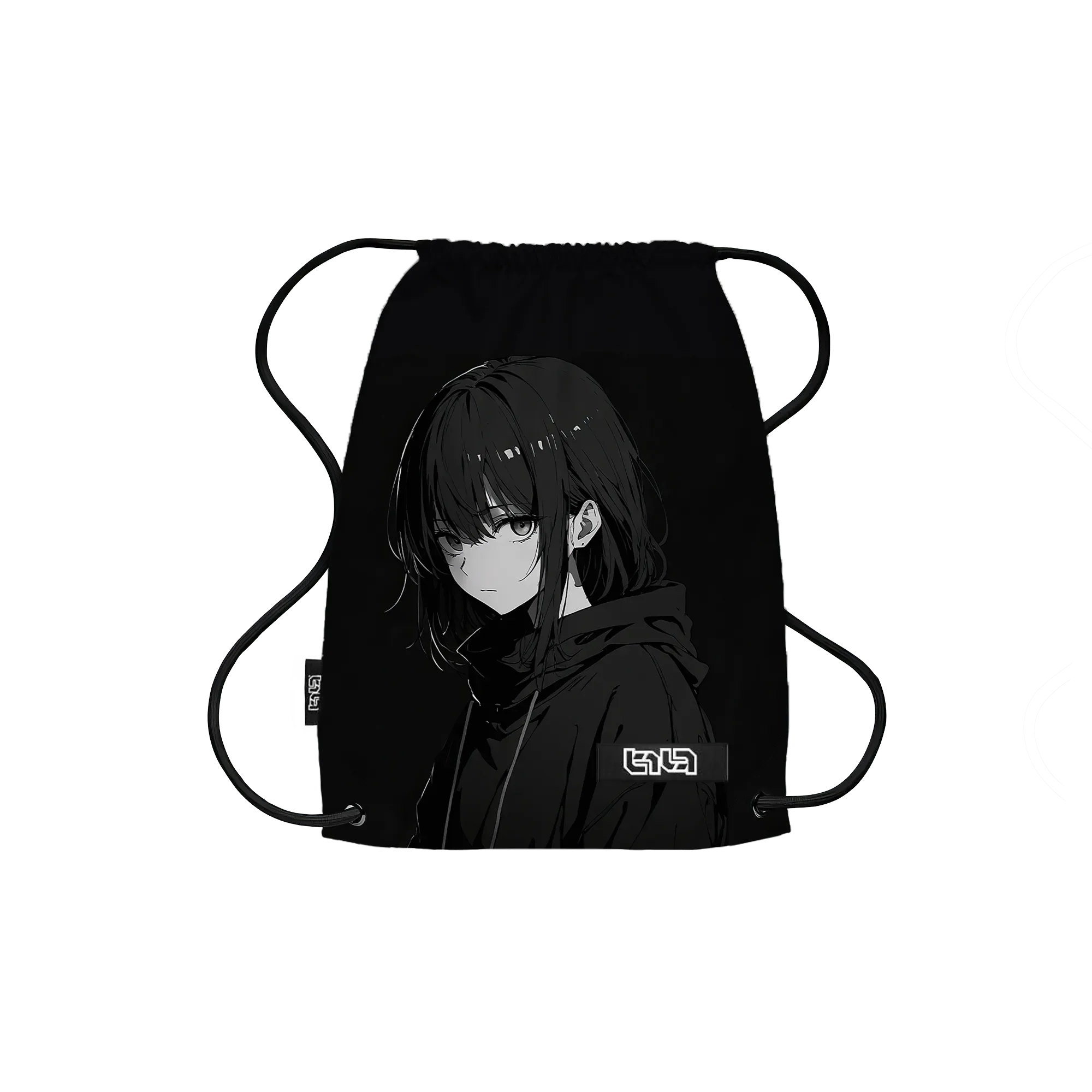 Drawstring Backpack Silent Gaze