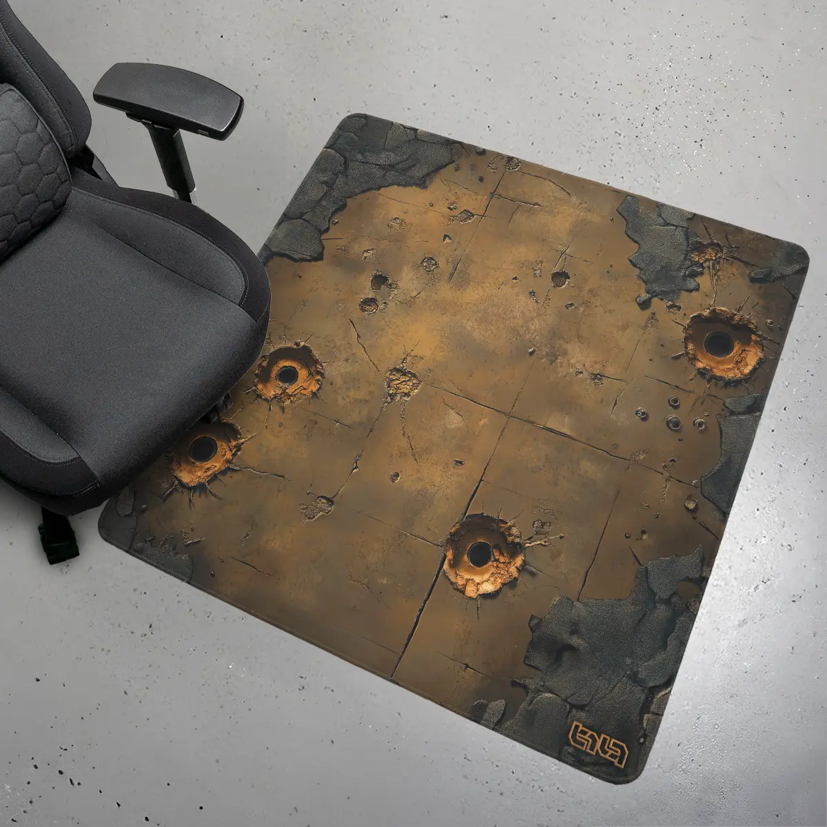 Floor Mat Battle Scars