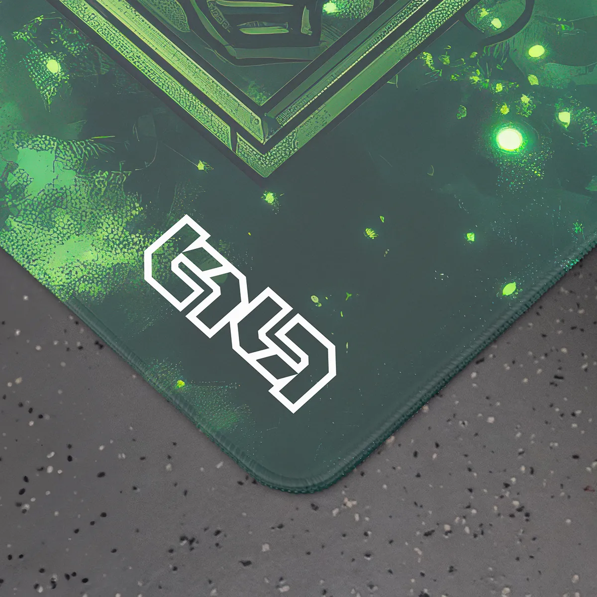 Floor Mat Emerald Canvas - Image 3