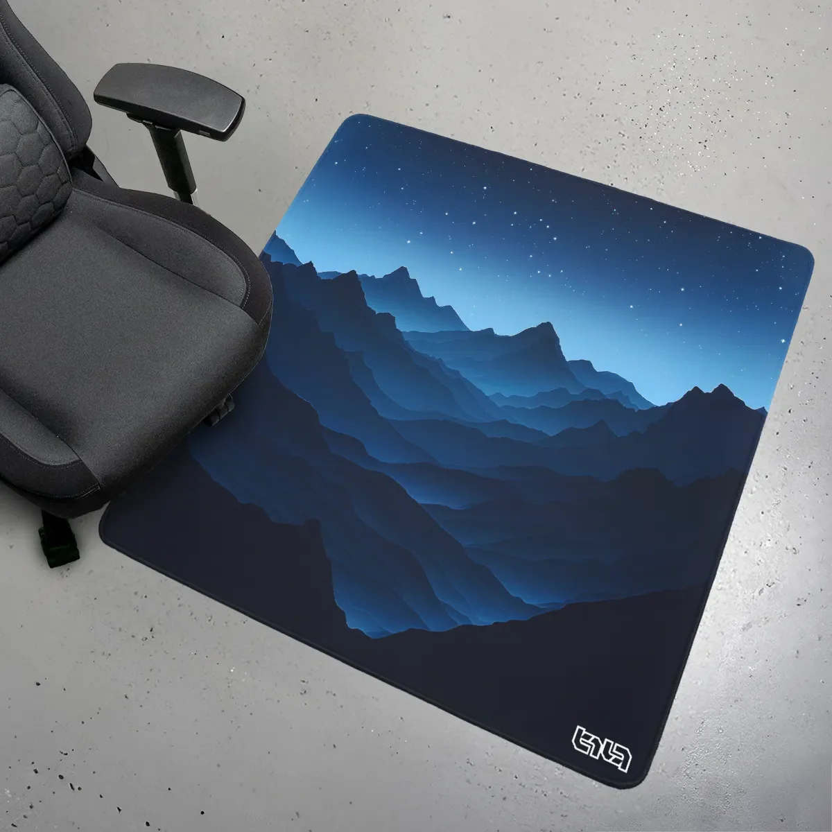Floor Mat Moonlit Hills