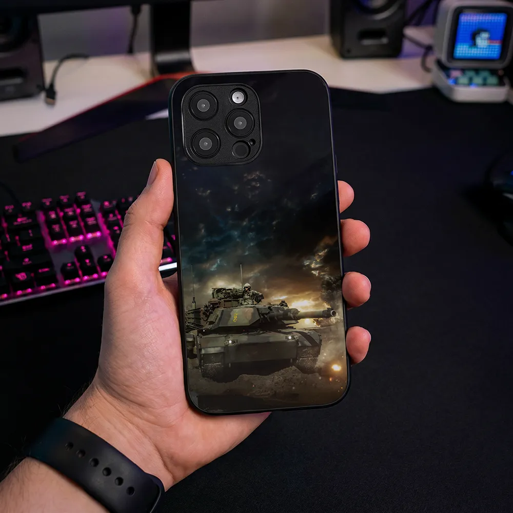 Glass Phone Case 1ST Warsaw Armoured Brigade Tadeusz Kościuszko - Image 2
