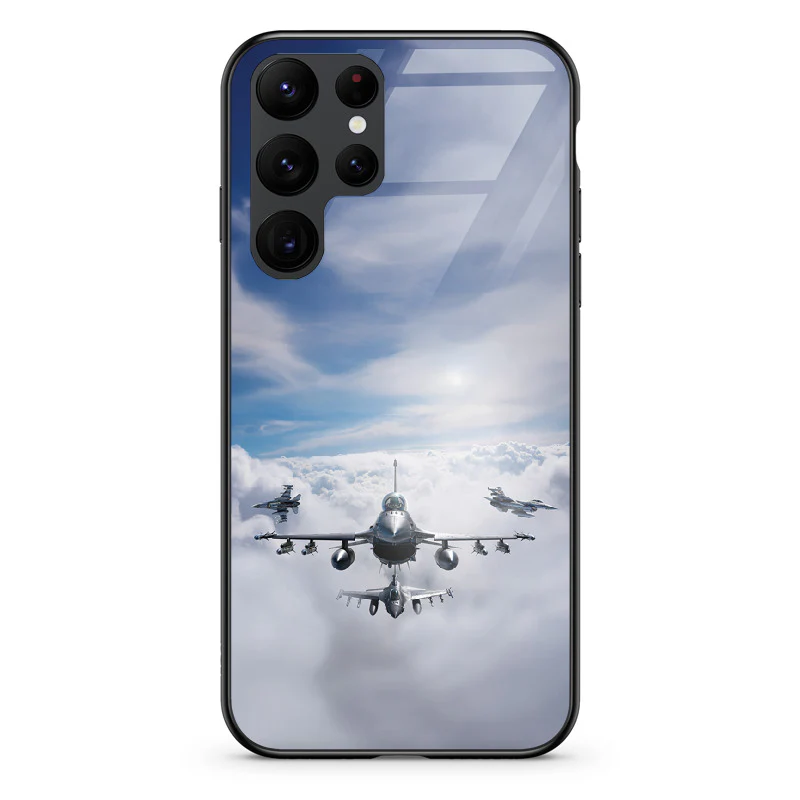 Glass Phone Case 31ST Franciszek Jach Tactical Air Base - Image 65