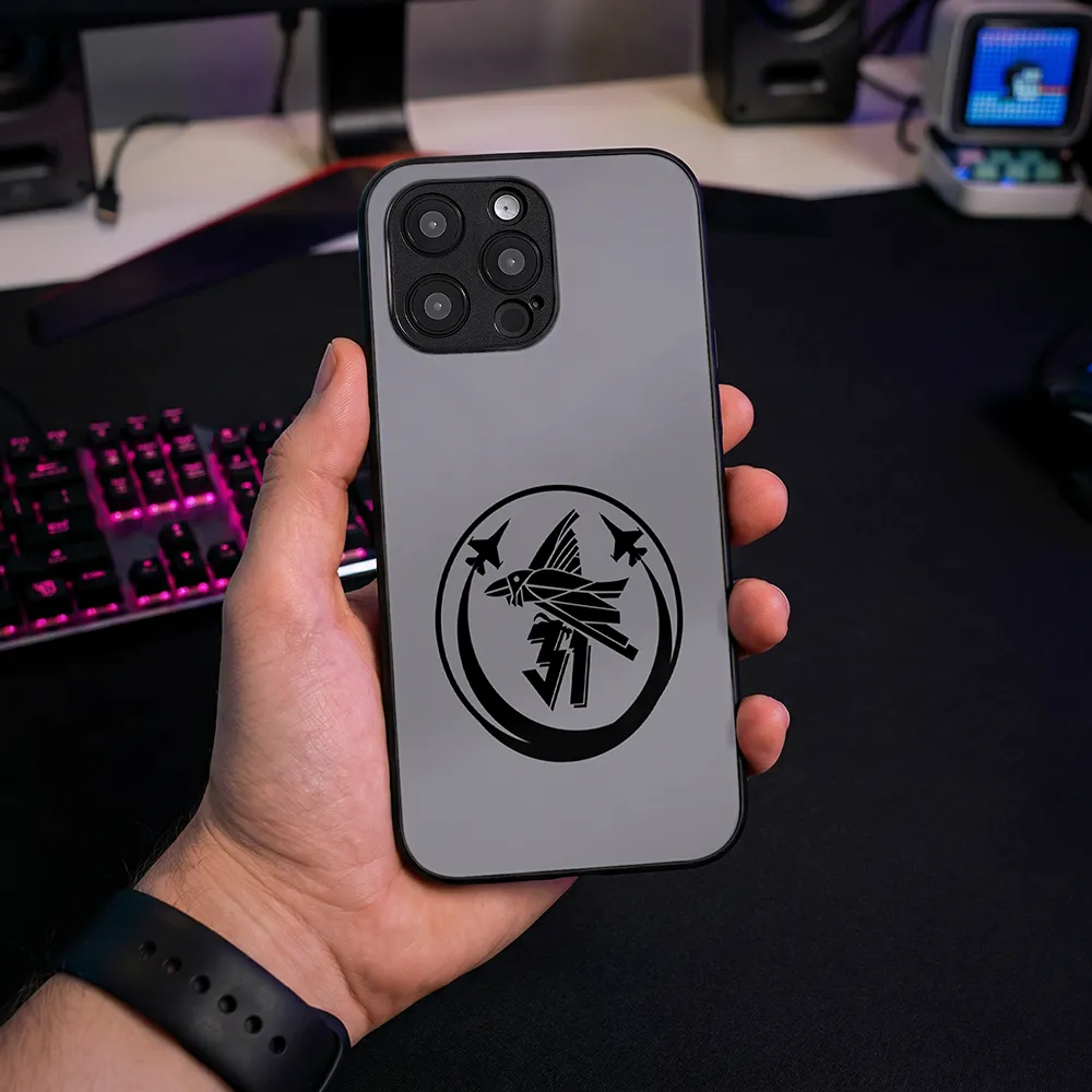 Glass Phone Case 31ST Franciszek Jach Tactical Air Base - Image 2