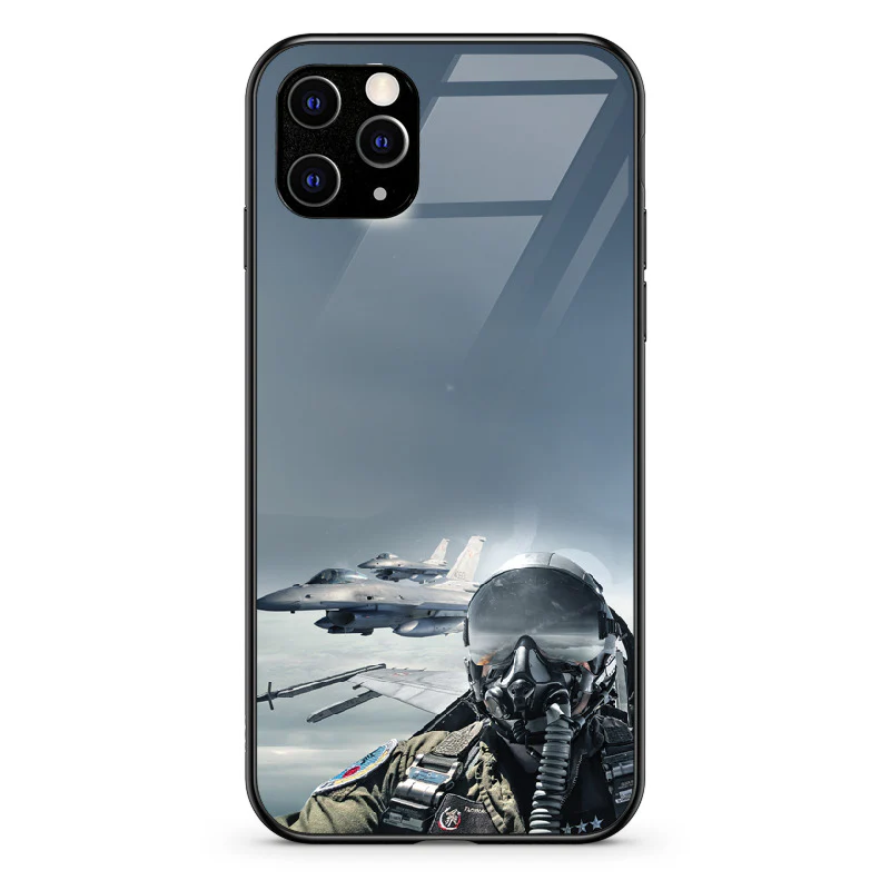 Glass Phone Case 31ST Franciszek Jach Tactical Air Base - Image 22