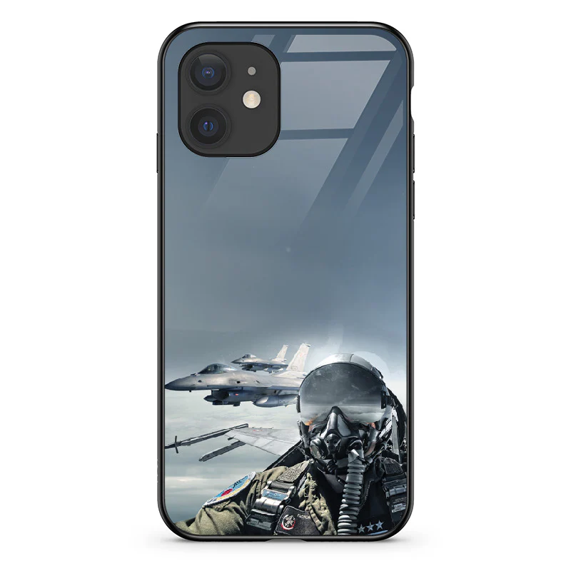 Glass Phone Case 31ST Franciszek Jach Tactical Air Base - Image 51