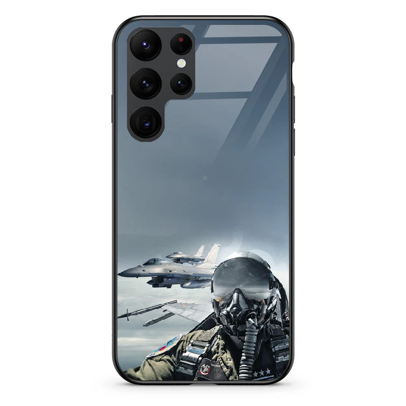 Glass Phone Case 31ST Franciszek Jach Tactical Air Base - Image 65