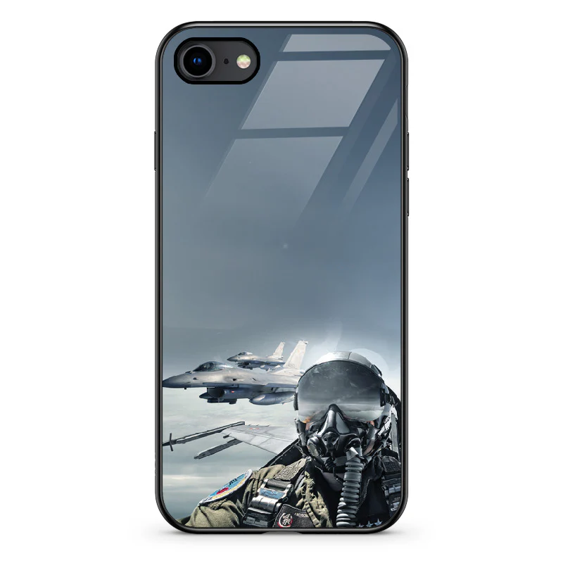 Glass Phone Case 31ST Franciszek Jach Tactical Air Base - Image 74