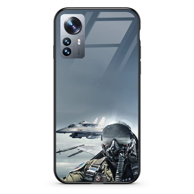 Glass Phone Case 31ST Franciszek Jach Tactical Air Base - Image 77