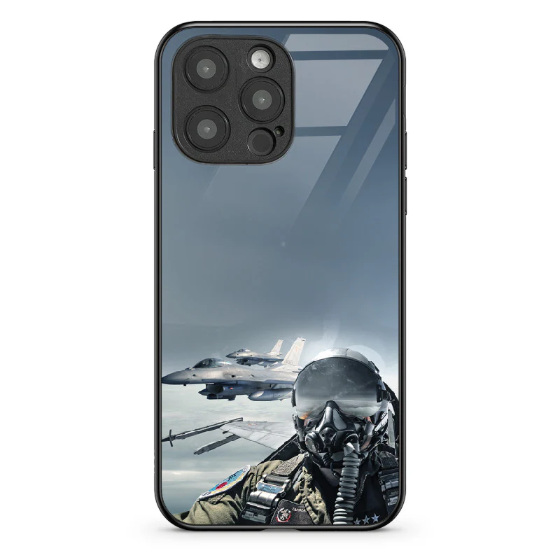 Glass Phone Case 31ST Franciszek Jach Tactical Air Base - Image 80