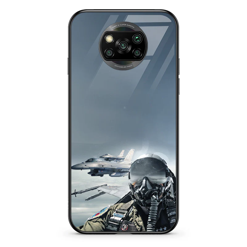 Glass Phone Case 31ST Franciszek Jach Tactical Air Base - Image 89