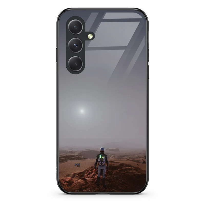 Glass Phone Case A Landscape of Mars - Image 110