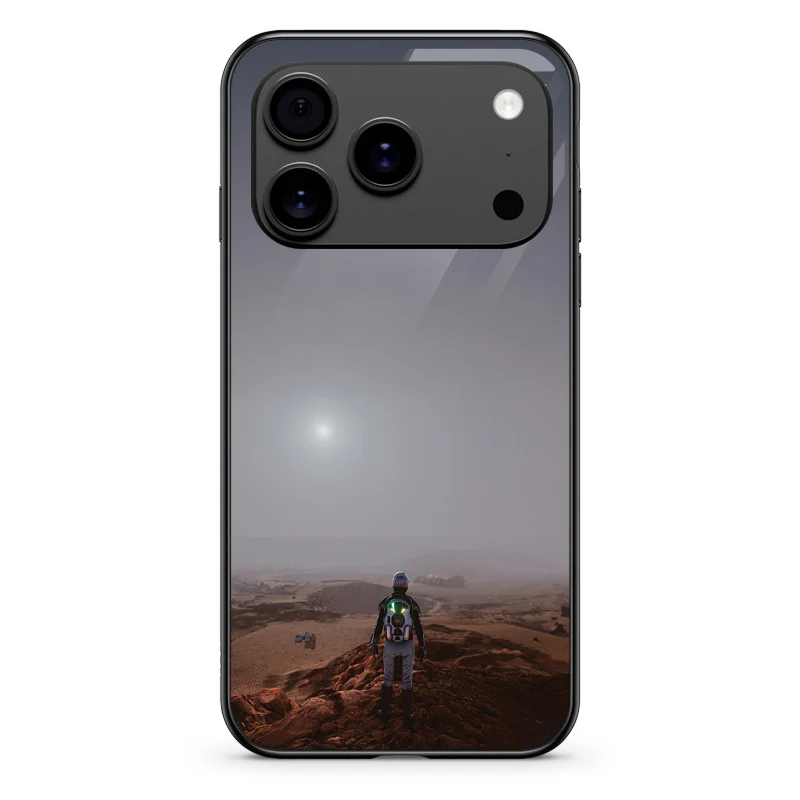 Glass Phone Case A Landscape of Mars - Image 134