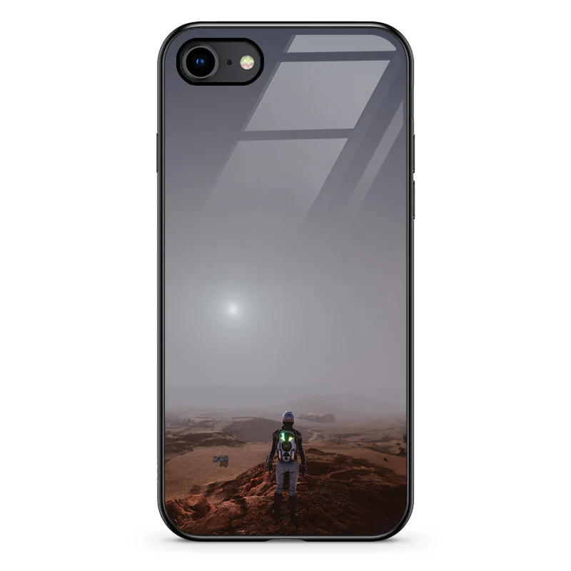 Glass Phone Case A Landscape of Mars - Image 24