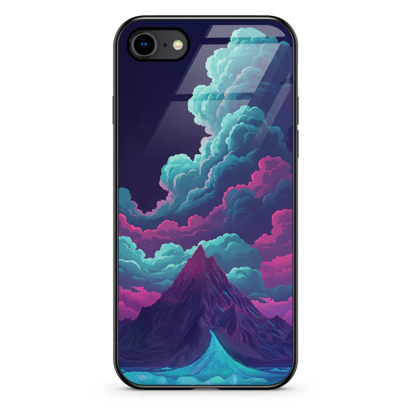 Glass Phone Case Abstract Hills - Image 128