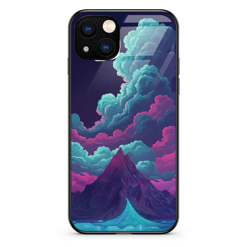 Glass Phone Case Abstract Hills - Image 32