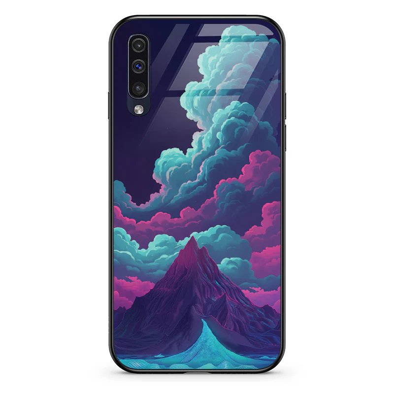 Glass Phone Case Abstract Hills - Image 50