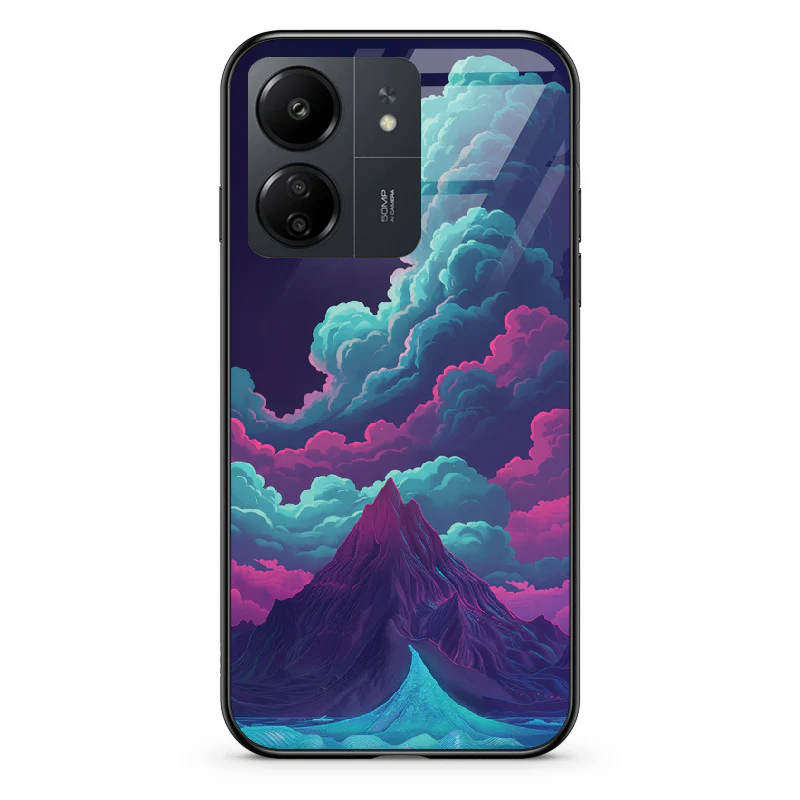 Glass Phone Case Abstract Hills - Image 91