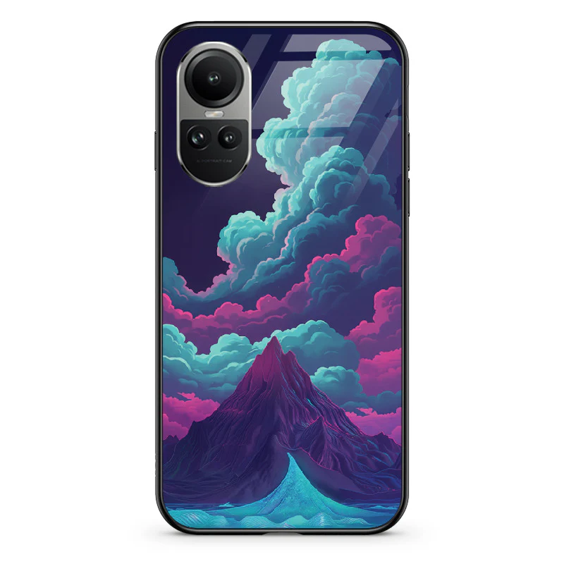 Glass Phone Case Abstract Hills - Image 96