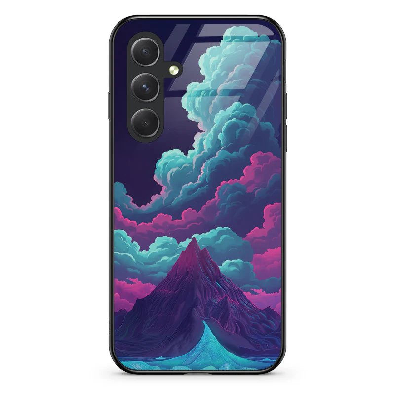 Glass Phone Case Abstract Hills - Image 99