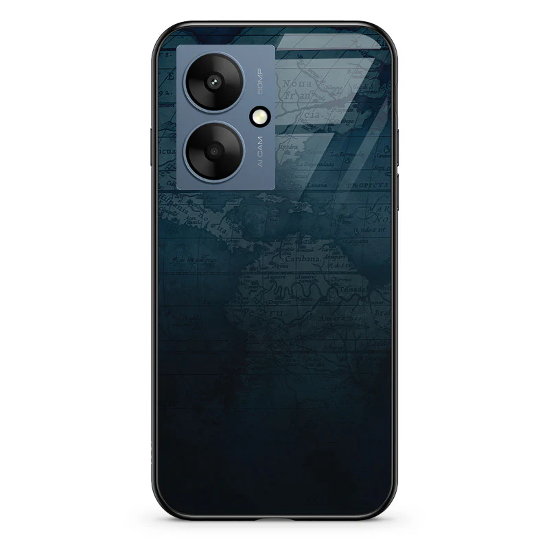 Glass Phone Case Americas Map - Image 104