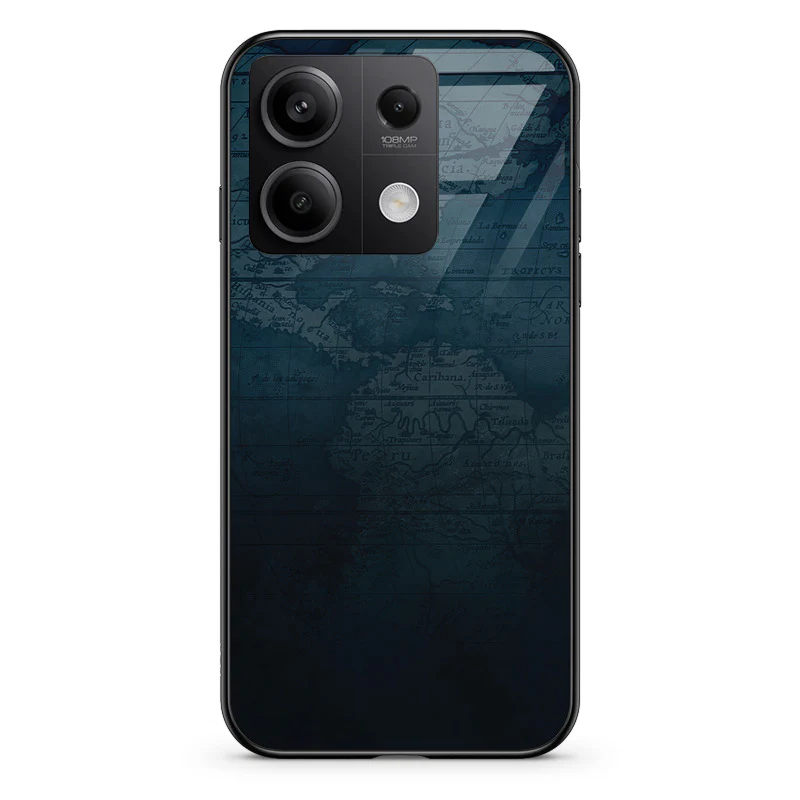 Glass Phone Case Americas Map - Image 116