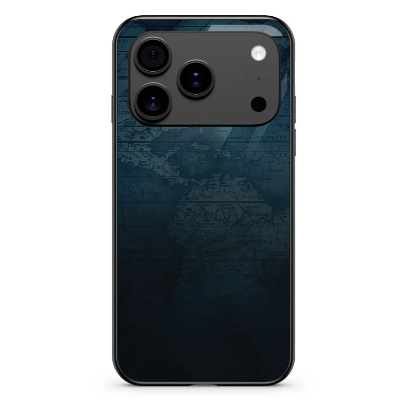 Glass Phone Case Americas Map - Image 133