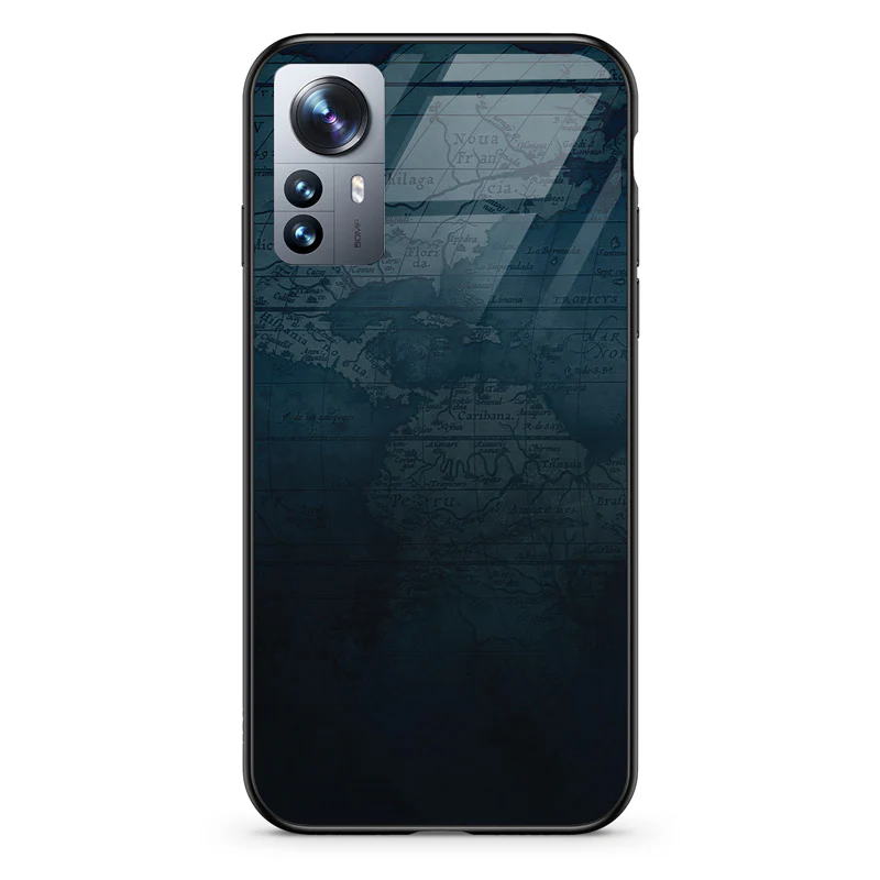 Glass Phone Case Americas Map - Image 77