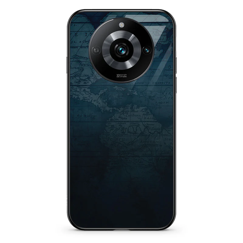 Glass Phone Case Americas Map - Image 86