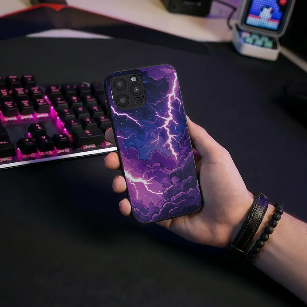 Glass Phone Case Amethyst Fury - Image 6