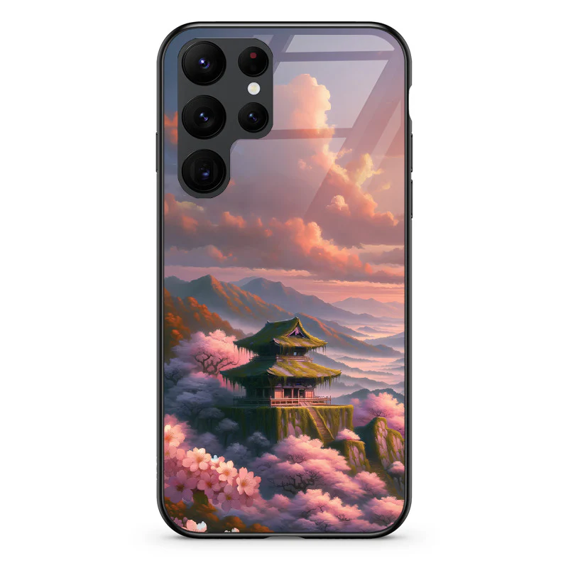 Glass Phone Case Ancient Japanese Shrine - Image 119