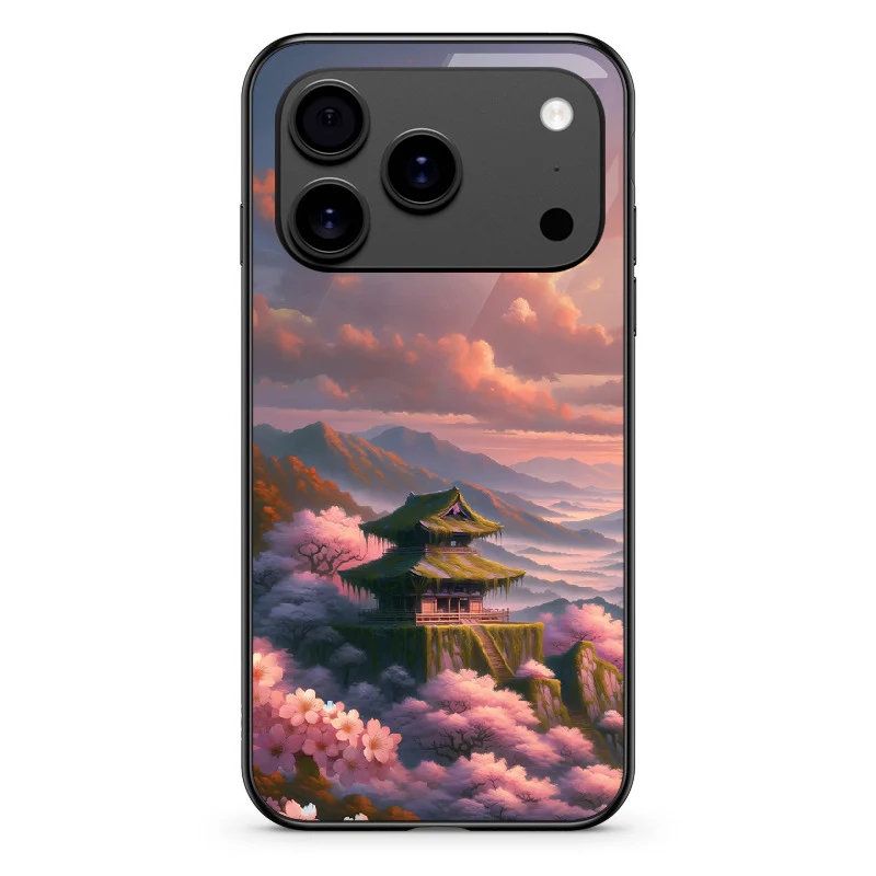Glass Phone Case Ancient Japanese Shrine - Image 133