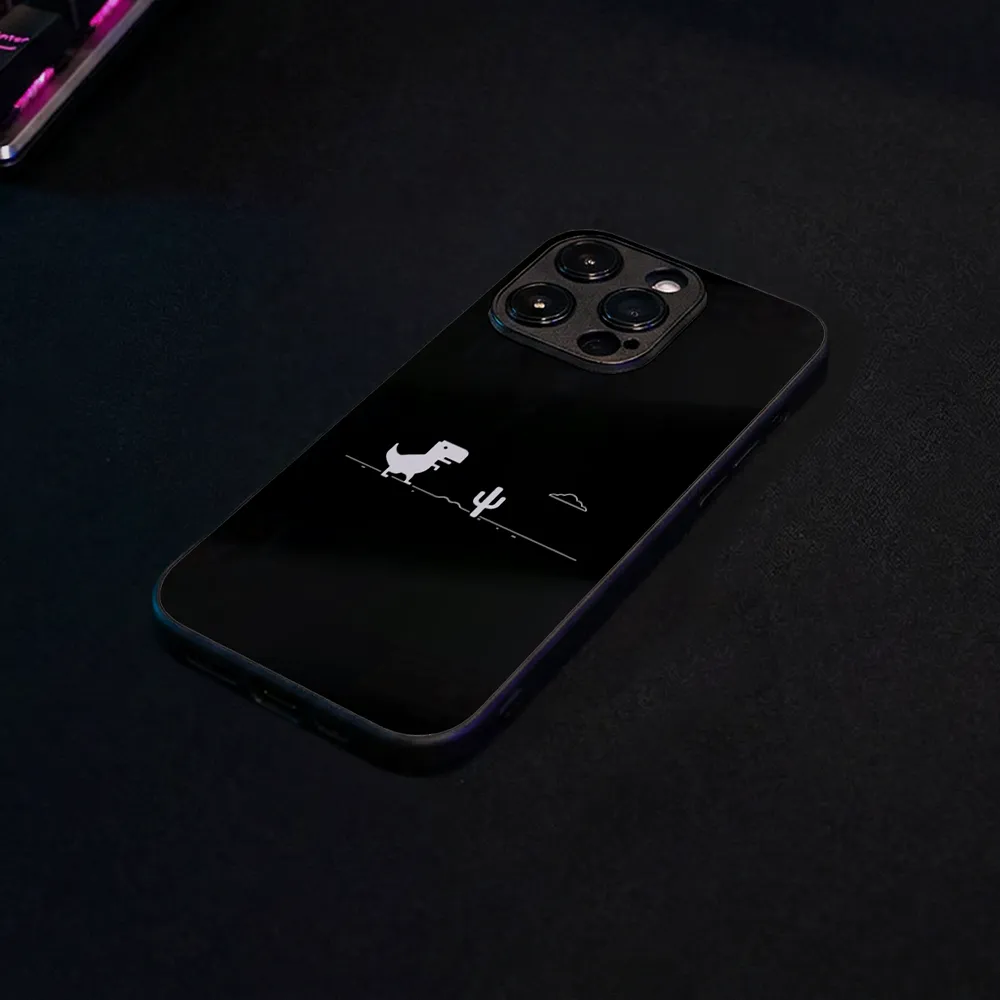 Glass Phone Case Arcade Dino - Image 7