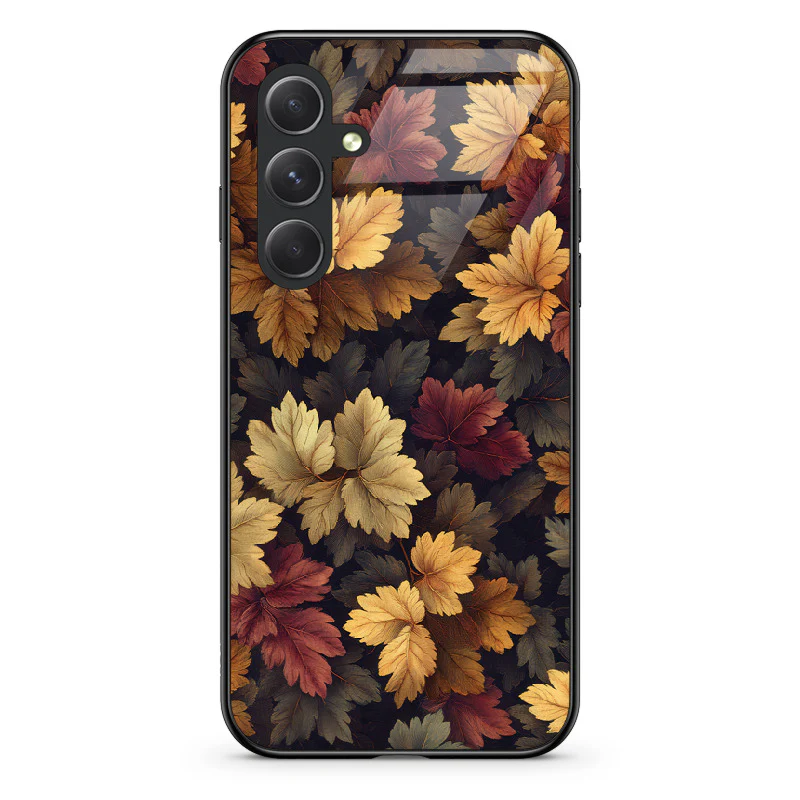Glass Phone Case Autumn Leaves - Image 110