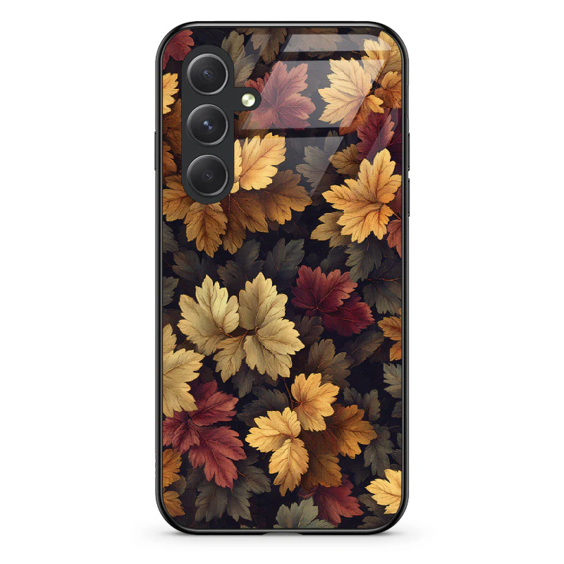 Glass Phone Case Autumn Leaves - Image 118