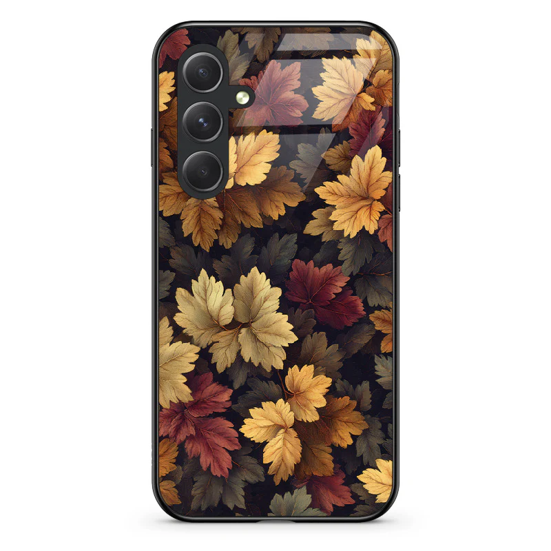 Glass Phone Case Autumn Leaves - Image 125