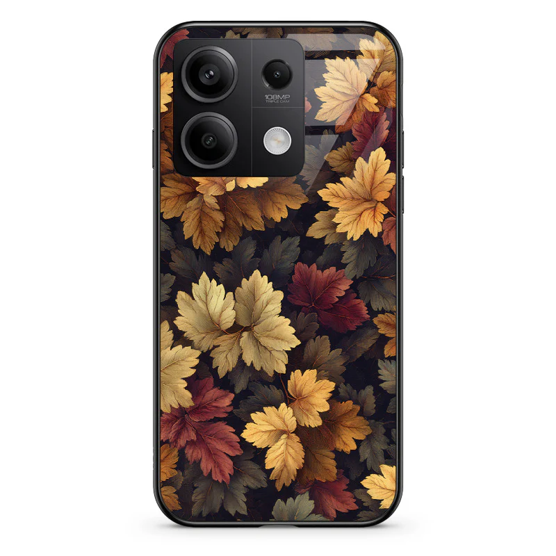 Glass Phone Case Autumn Leaves - Image 13