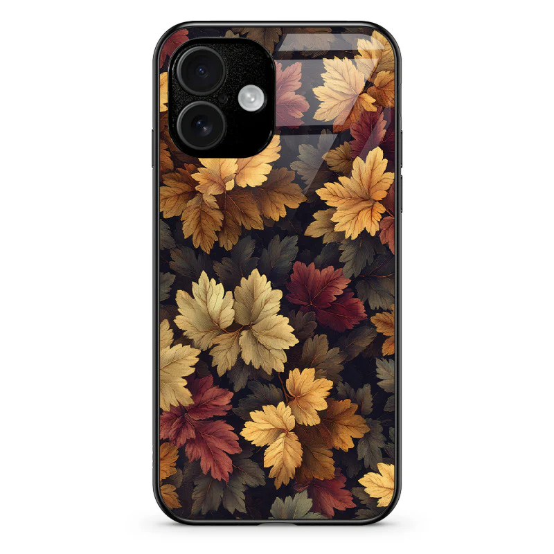 Glass Phone Case Autumn Leaves - Image 131