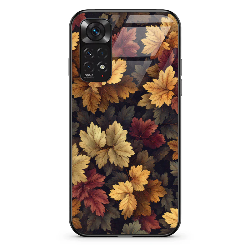 Glass Phone Case Autumn Leaves - Image 45