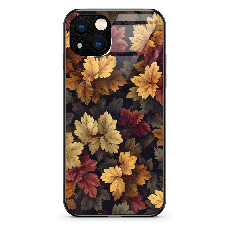 Glass Phone Case Autumn Leaves - Image 52