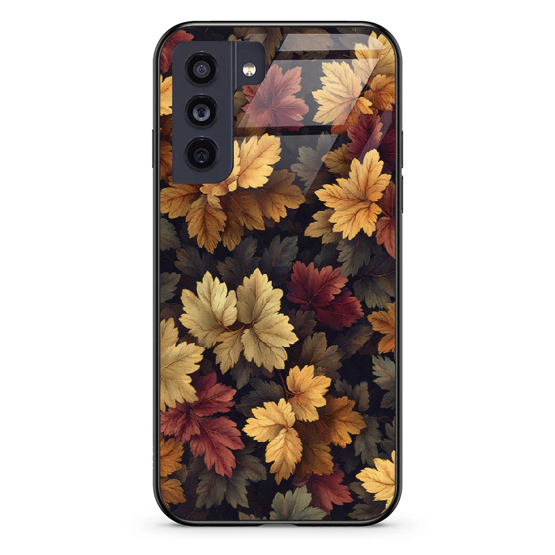 Glass Phone Case Autumn Leaves - Image 57