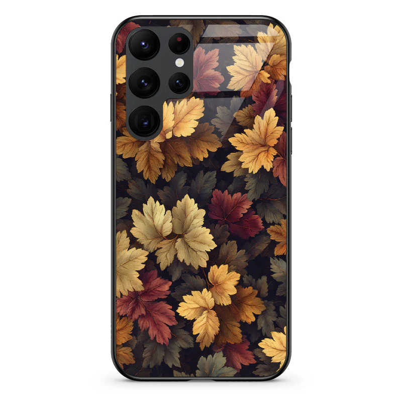 Glass Phone Case Autumn Leaves - Image 65
