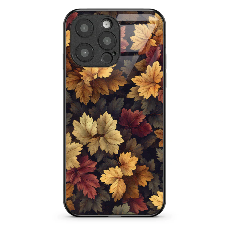 Glass Phone Case Autumn Leaves - Image 81