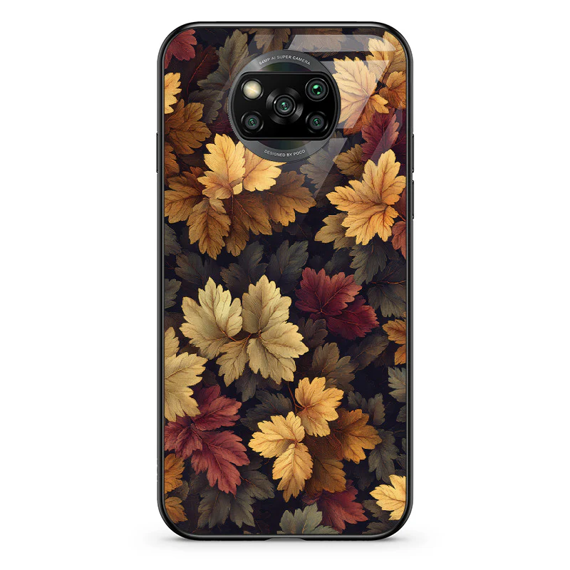 Glass Phone Case Autumn Leaves - Image 89