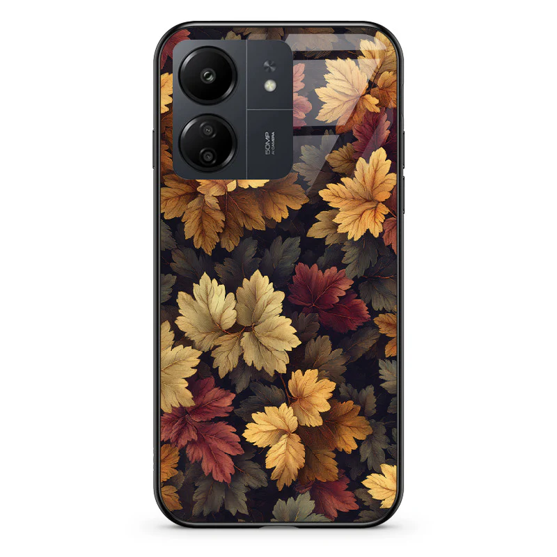 Glass Phone Case Autumn Leaves - Image 91