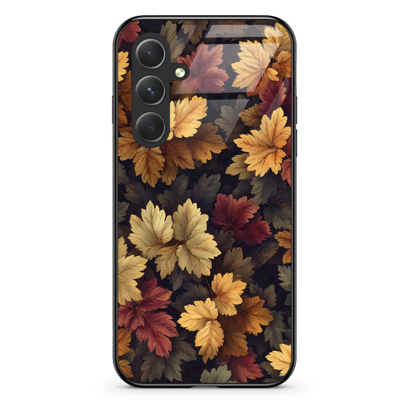 Glass Phone Case Autumn Leaves - Image 98