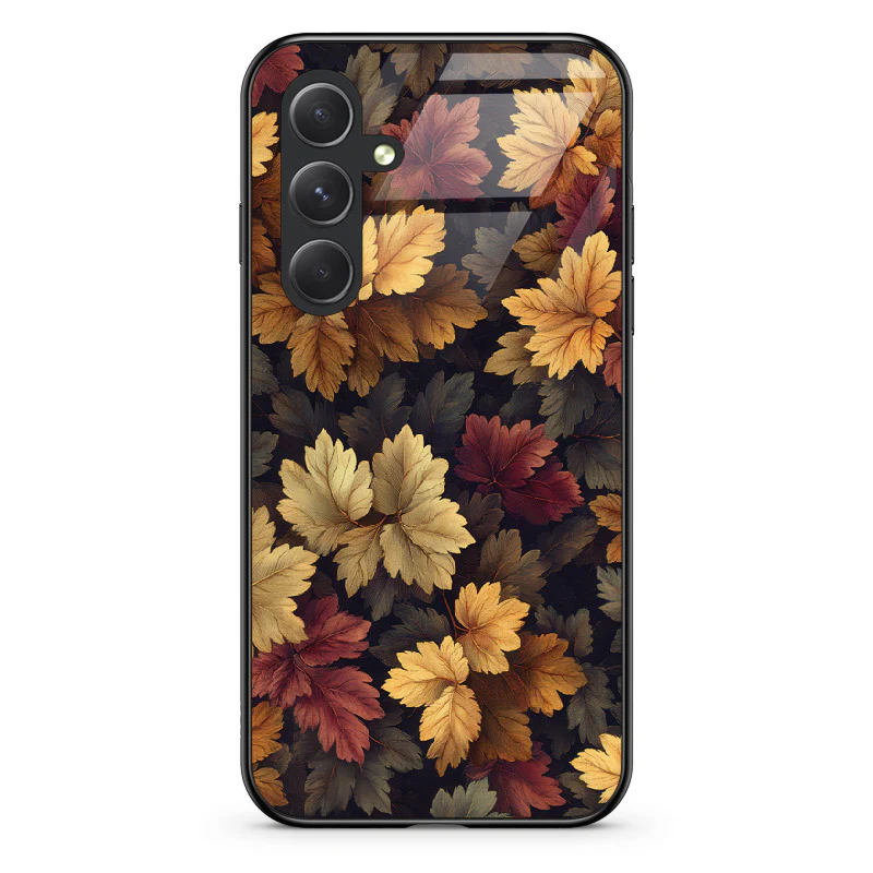 Glass Phone Case Autumn Leaves - Image 99