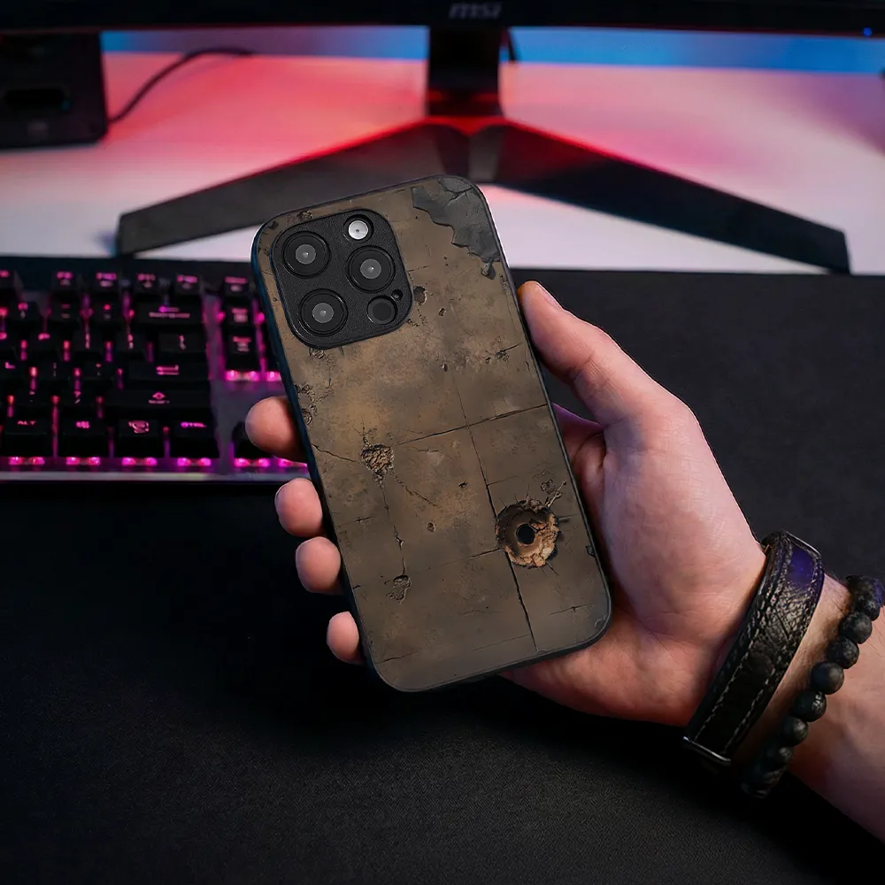 Glass Phone Case Battle Marks - Image 3