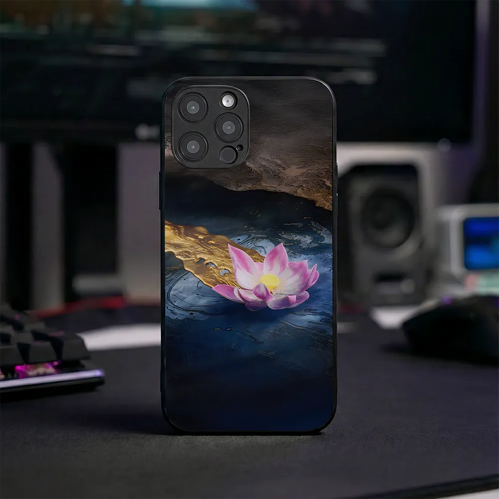 Glass Phone Case Bloom of the East