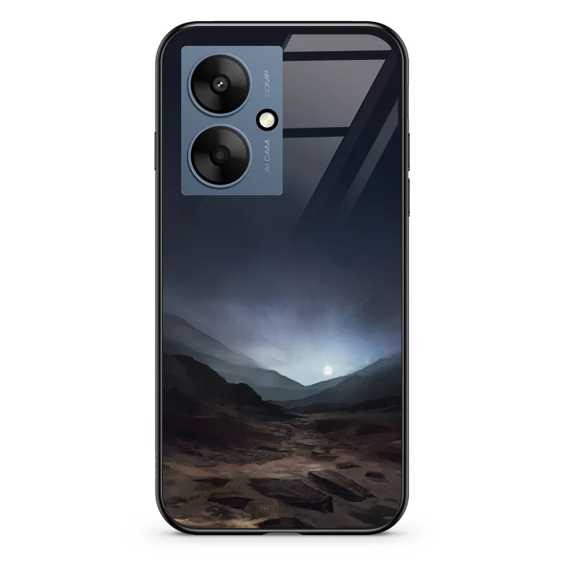 Glass Phone Case Blue Sunset On Mars - Image 104